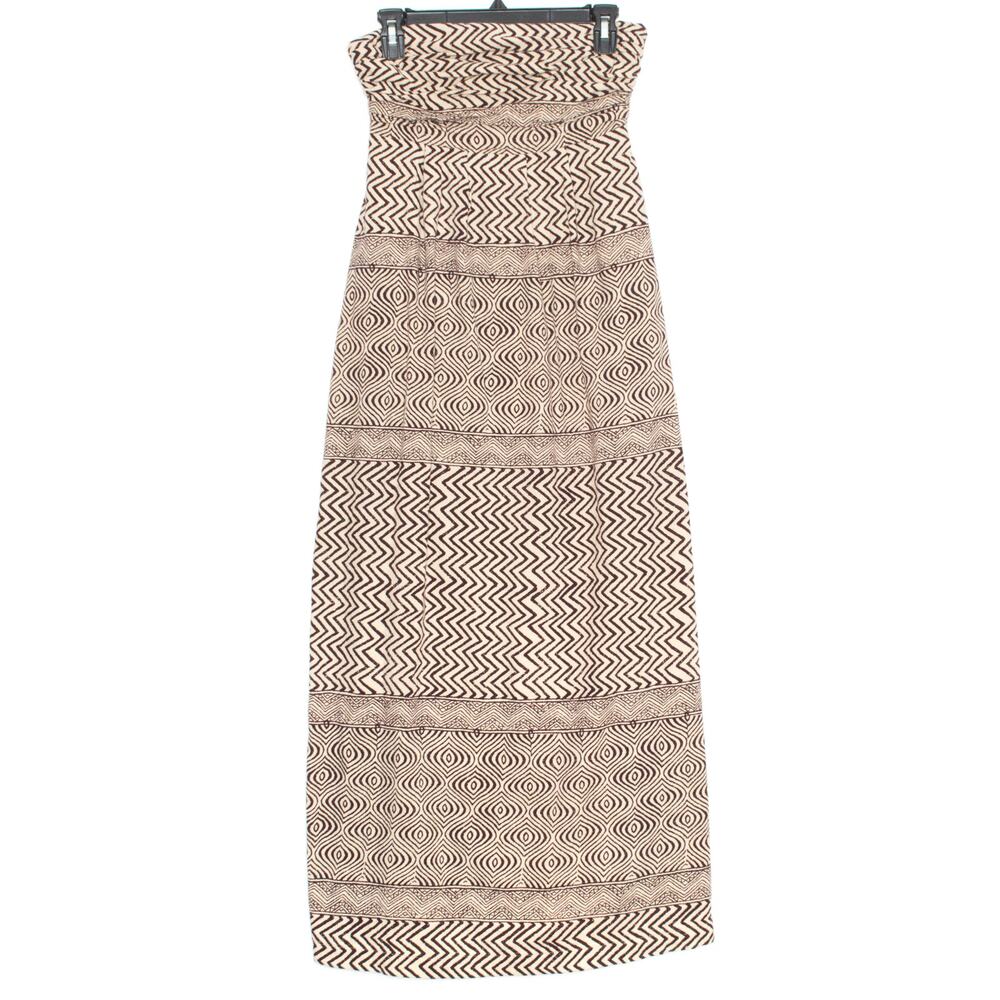 Edme & Esyllte Dress Boho Coastal Grandma Eclectic Earthy Festival Maxi Brown 2
